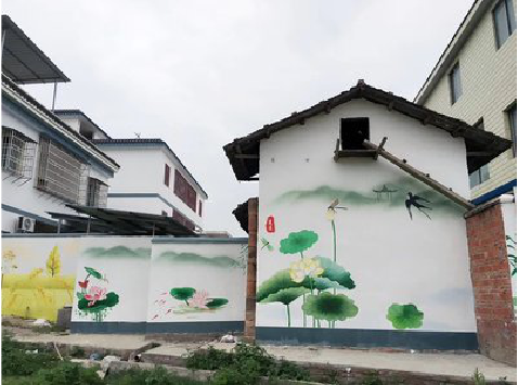 子洲室外墙绘-从选材到保养。