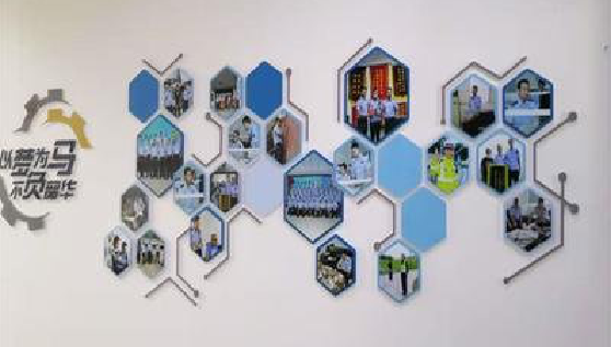 子洲文化墙最常见的做法。