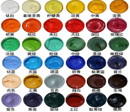 子洲墙绘颜色的选择有讲究。