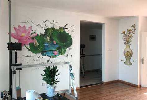 子洲墙体彩绘相比墙纸的优势。