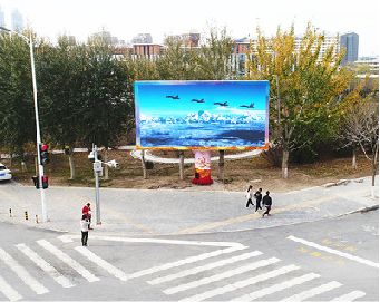 子洲户外大屏广告投放要点。