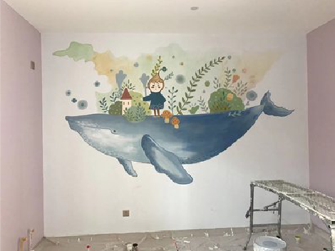 子洲手绘墙的特点及优势。